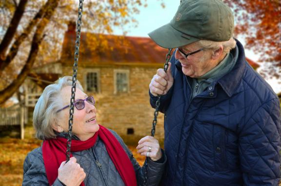 Assured Quality Homecare - stock image - Elderly care - couple