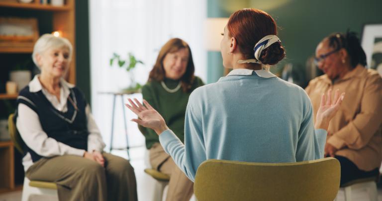 ASQ - Stock image - Blog post - Caregiver tops - support group