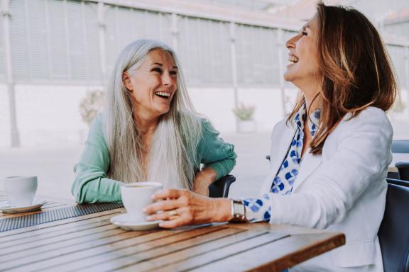 ASQ - Stock image - Blog post - Caregiver tips - coffee talk